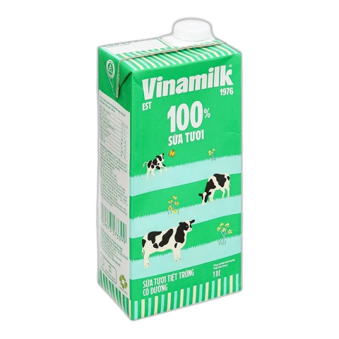 Sữa tươi tiệt trùng Vinamilk có đường 1L