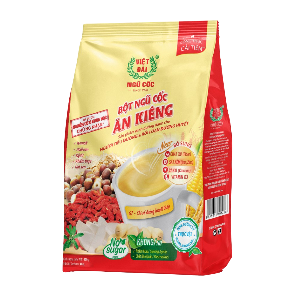 Bột ngũ cốc Việt Đài ăn kiêng  525gr