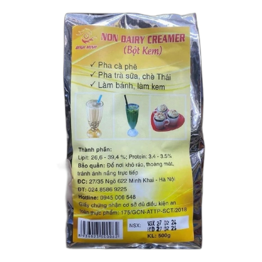 Bột kem non Dairy Creamer Bình Minh  500gr