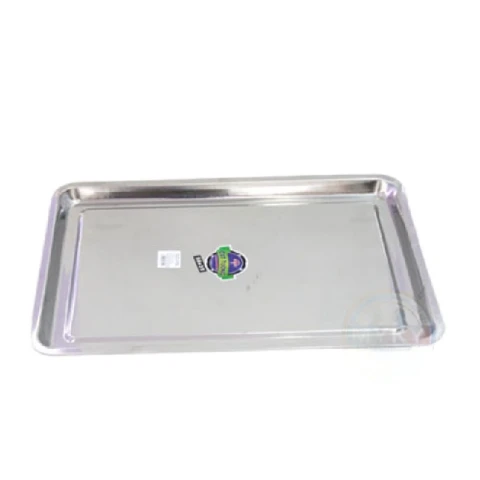 Mâm chữ nhật  inox  30x40cm 