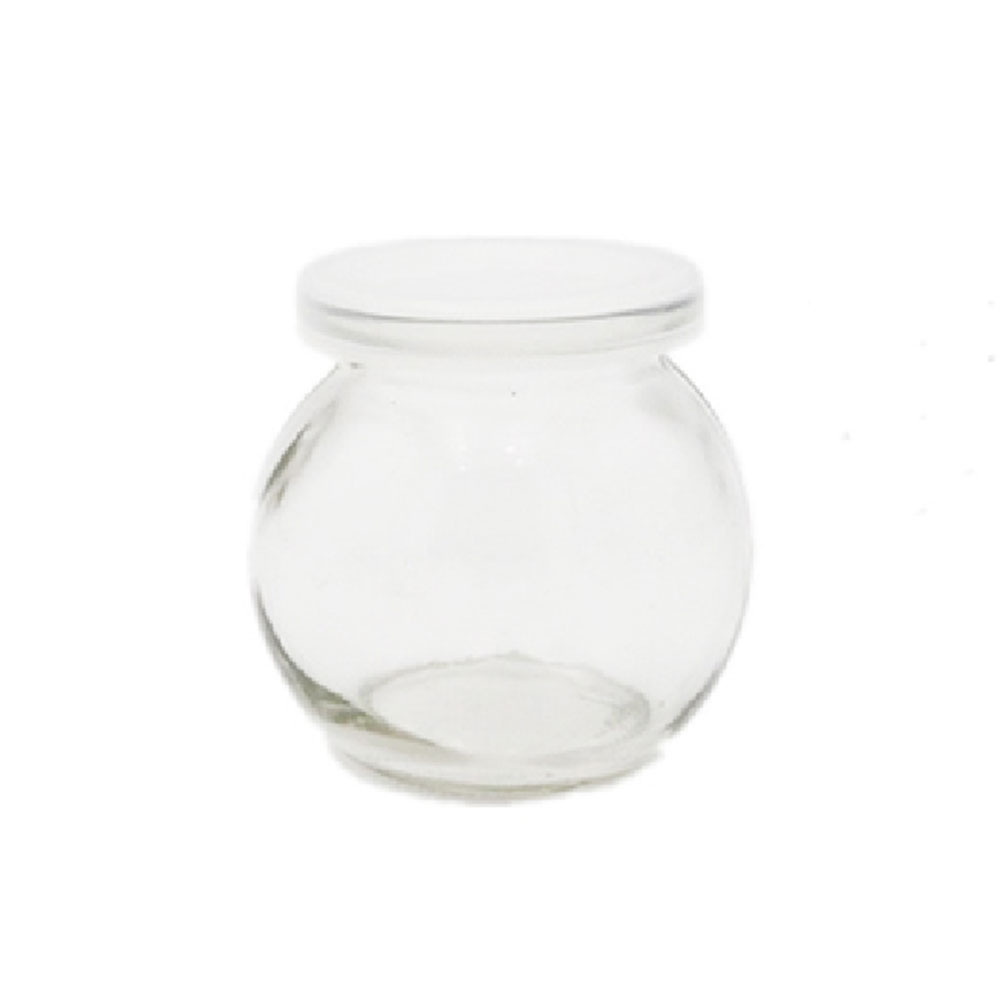 Lọ sữa chua tròn    