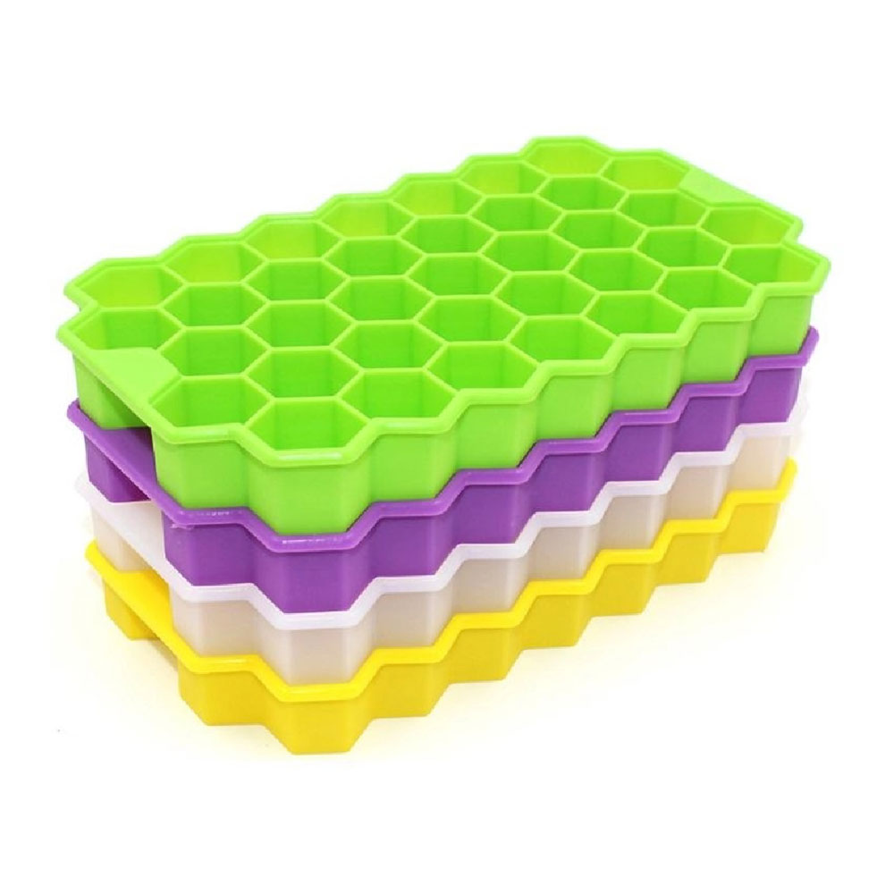 Khay đá  silicon có nắp 37 ô