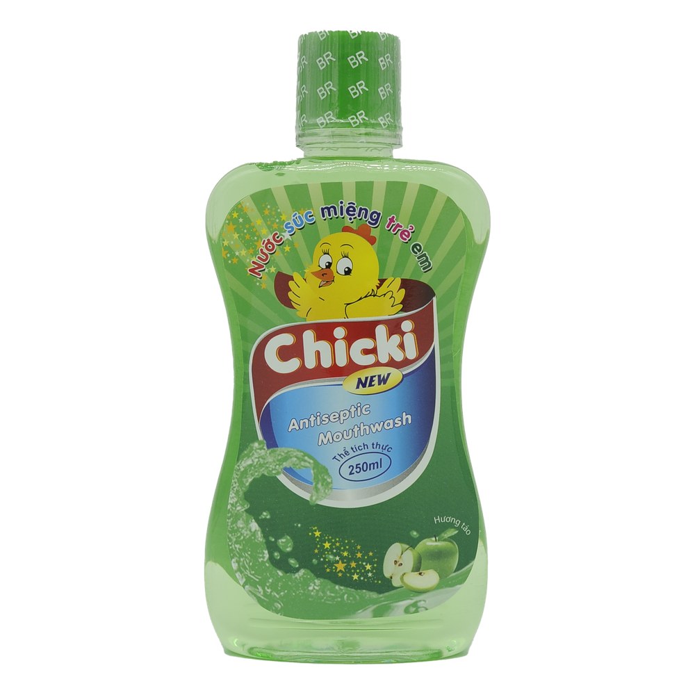 Nước súc miệng trẻ em Chicki _ Táo