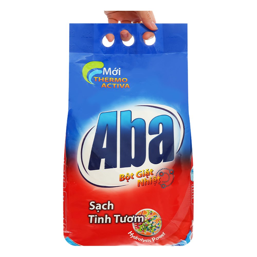 Bột giặt Aba nhiệt sạch tinh tươm 2.9 kg/4