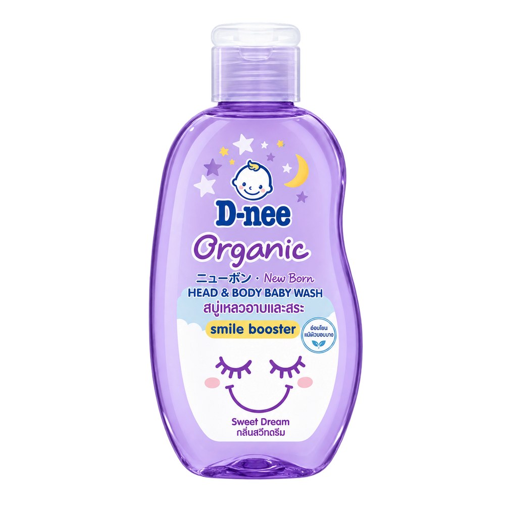 TG Baby D-nee Organic Sweet Dream tím 180ml