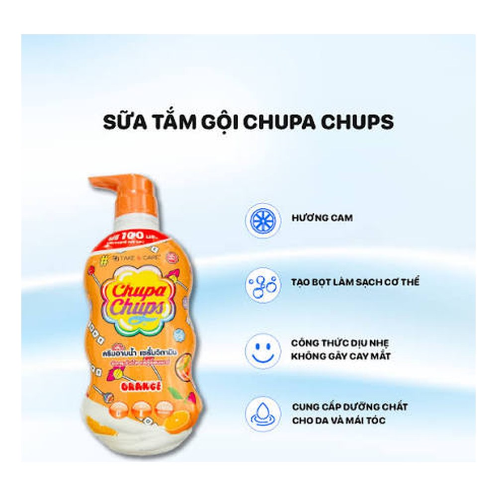 Sữa tắm Take & Care hương cam 550 ml