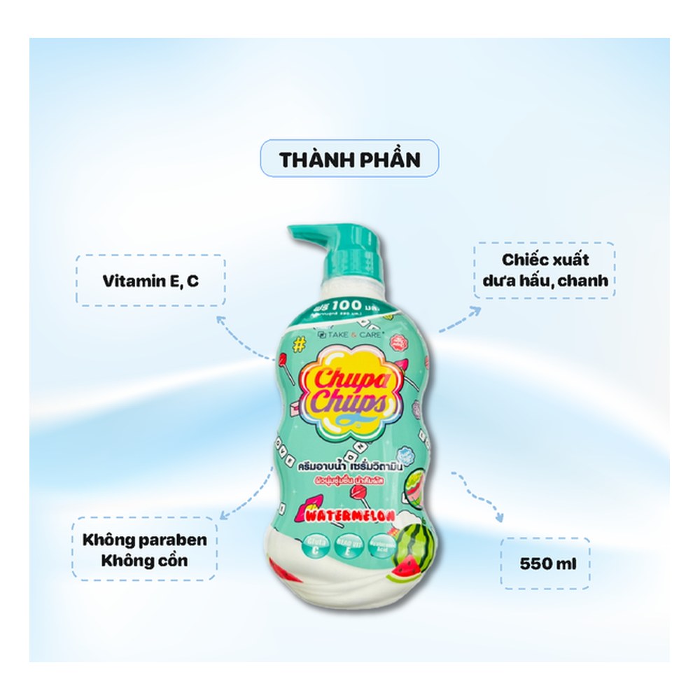 Sữa tắm Take & Care hương dưa hấu 550 ml
