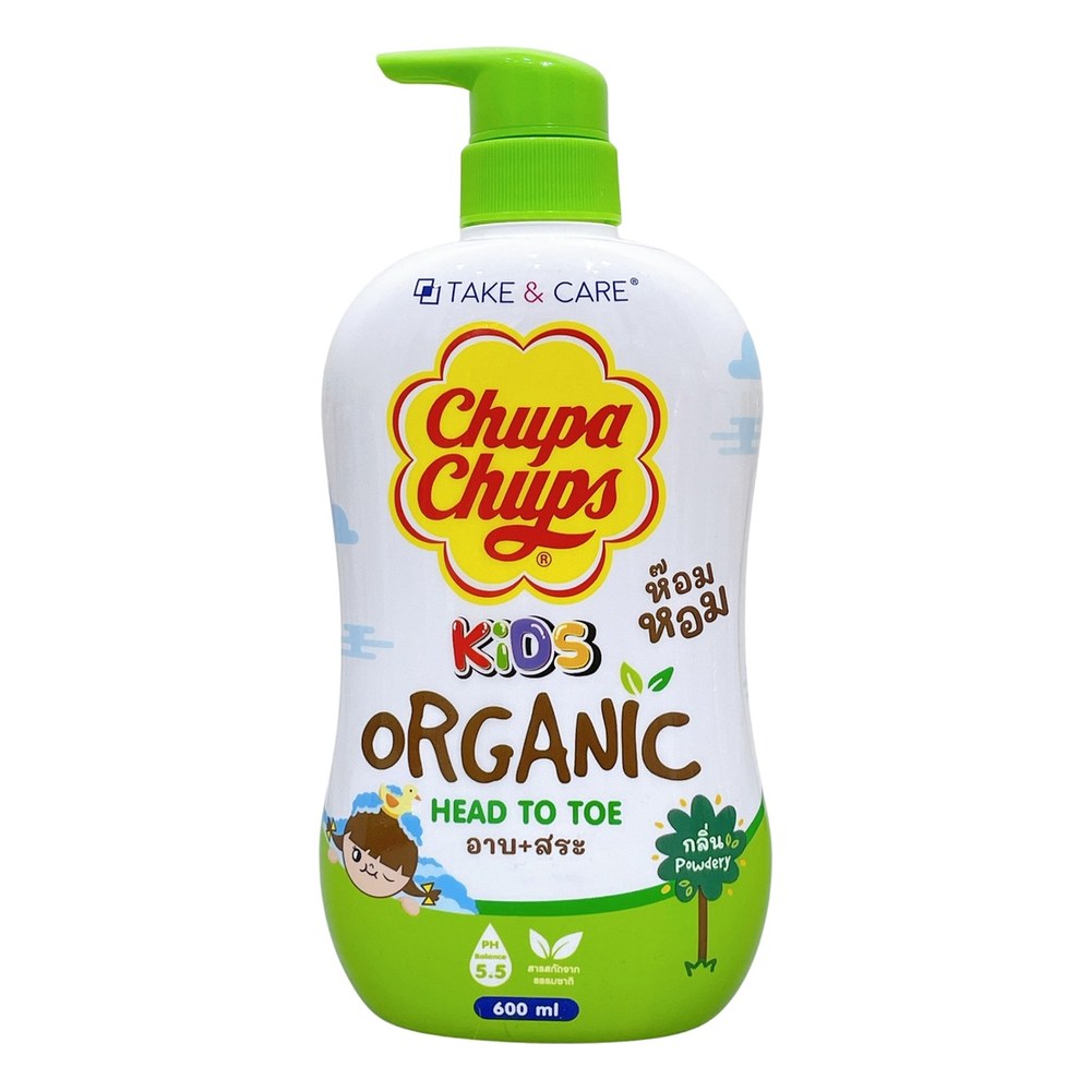 Tắm gội toàn thân Take & Care hương phấn 600ml