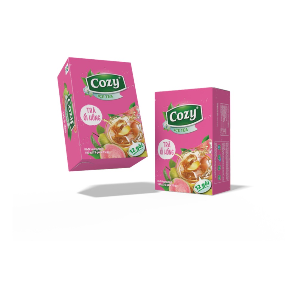 Trà Cozy IceTea hương ổi hồng 180g (12 gói*15gr)/30