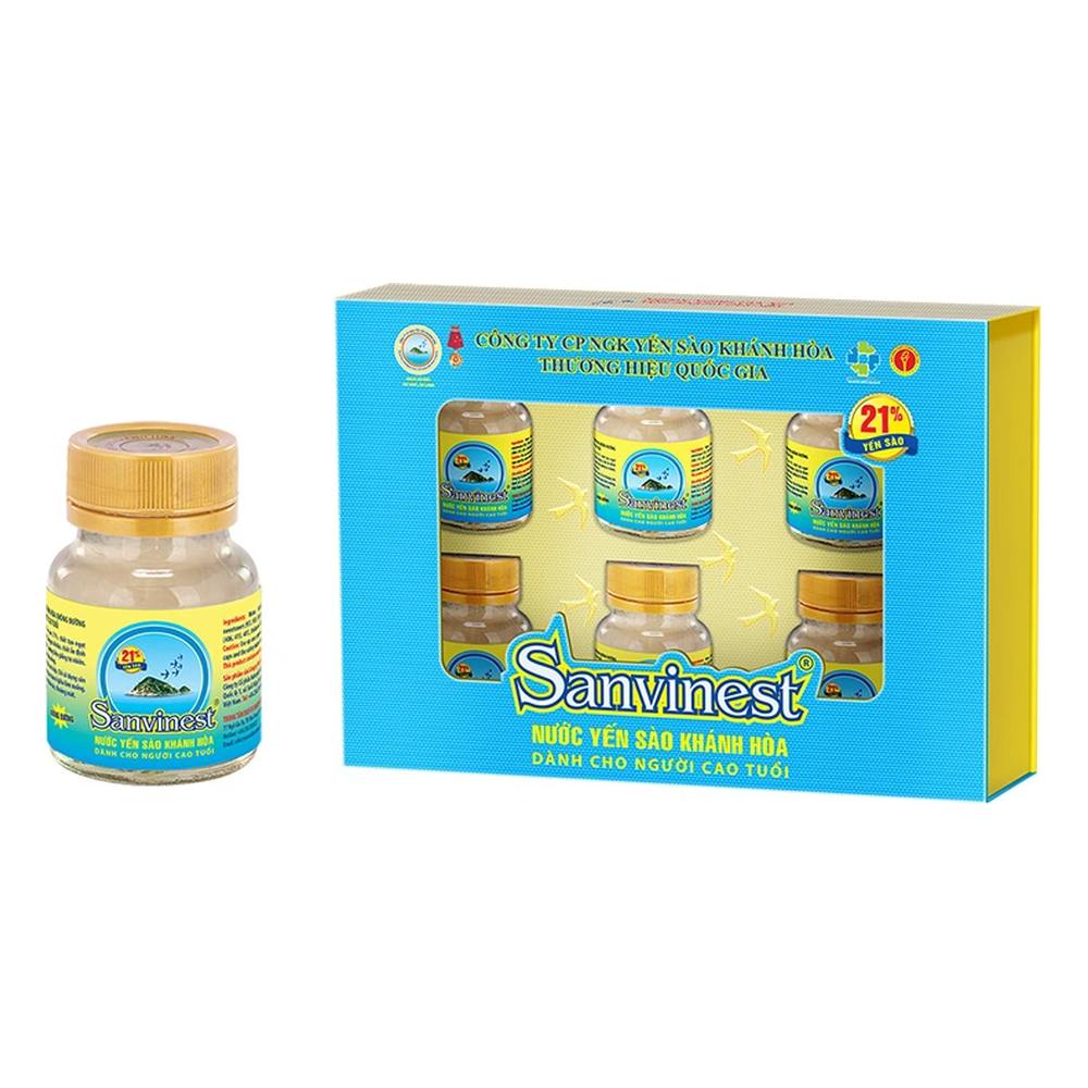 Hộp yến Savinest 21% người cao tuổi K đường 6*70ml