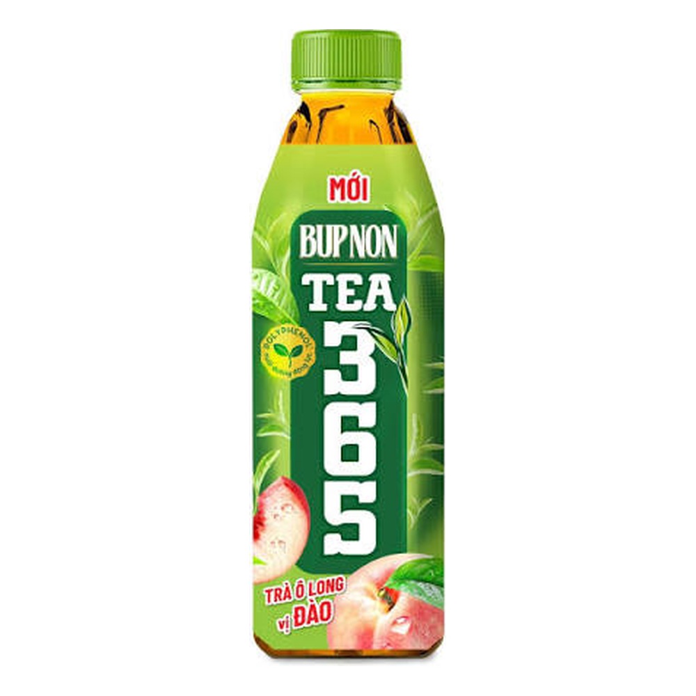 Trà Bupnon TEA 365 ô long vị đào 500ml/24