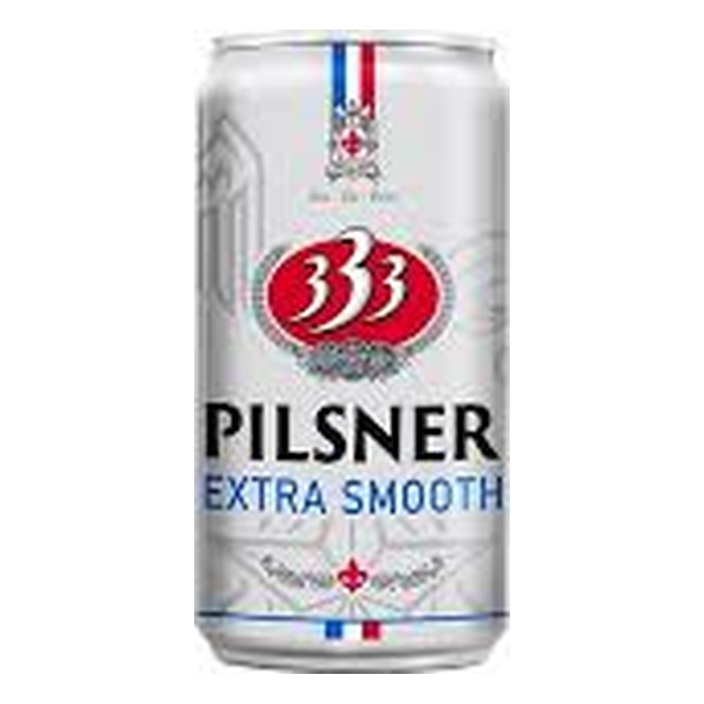 Bia 333 Pilsner lon 250ml/24