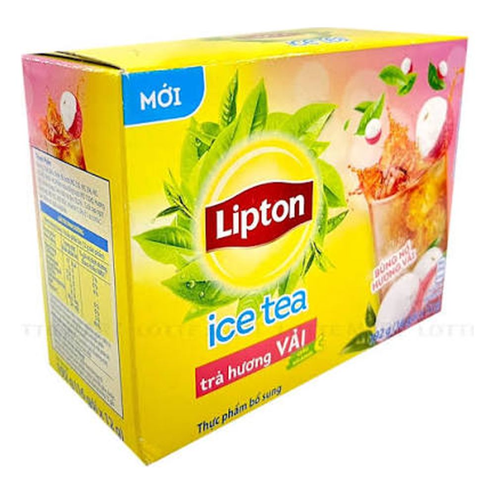 Trà Lipton Ice Tea vị vải (16 gói*12gr)/30