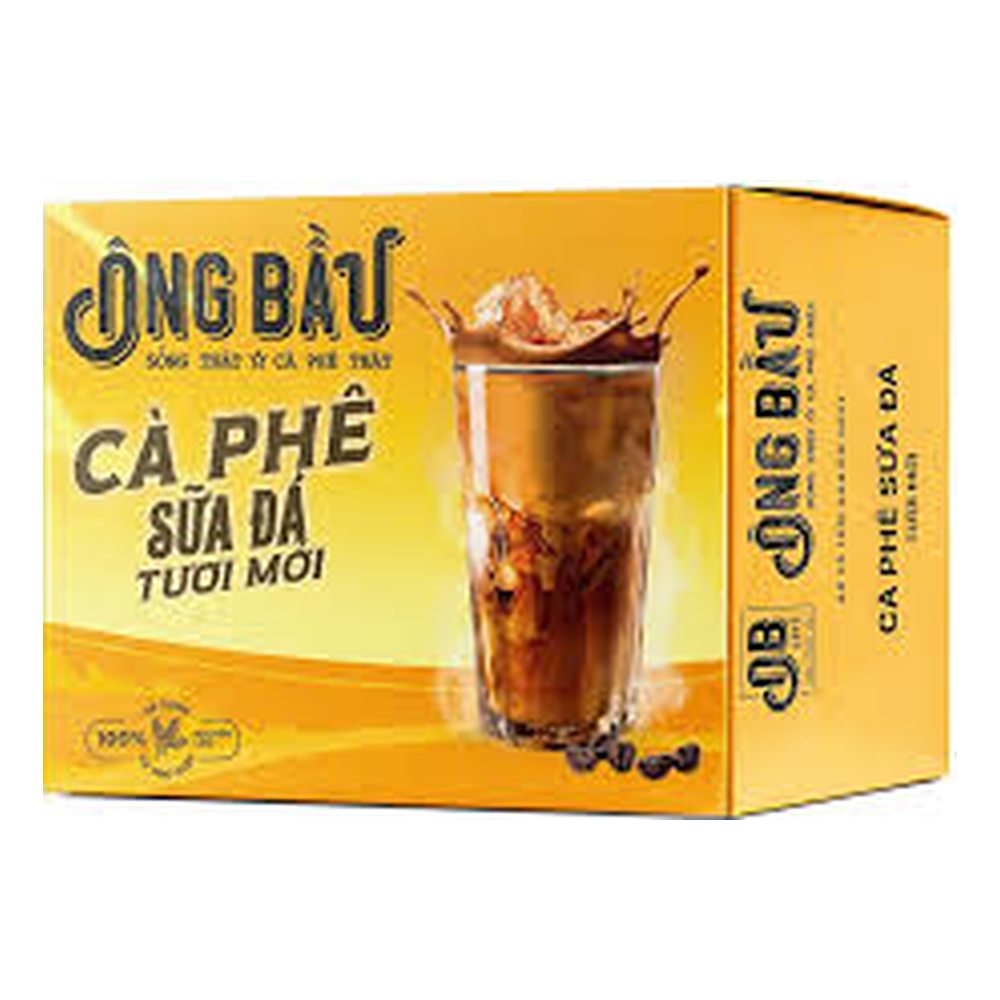 Cà phê sữa đá Ông Bầu 240gr/24