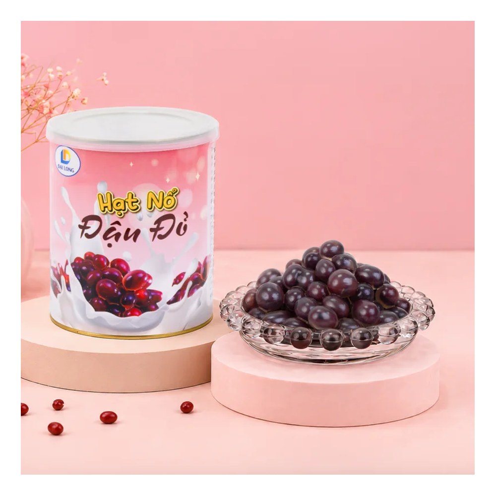 Hạt nổ đậu đỏ Đại Long 900gr/12