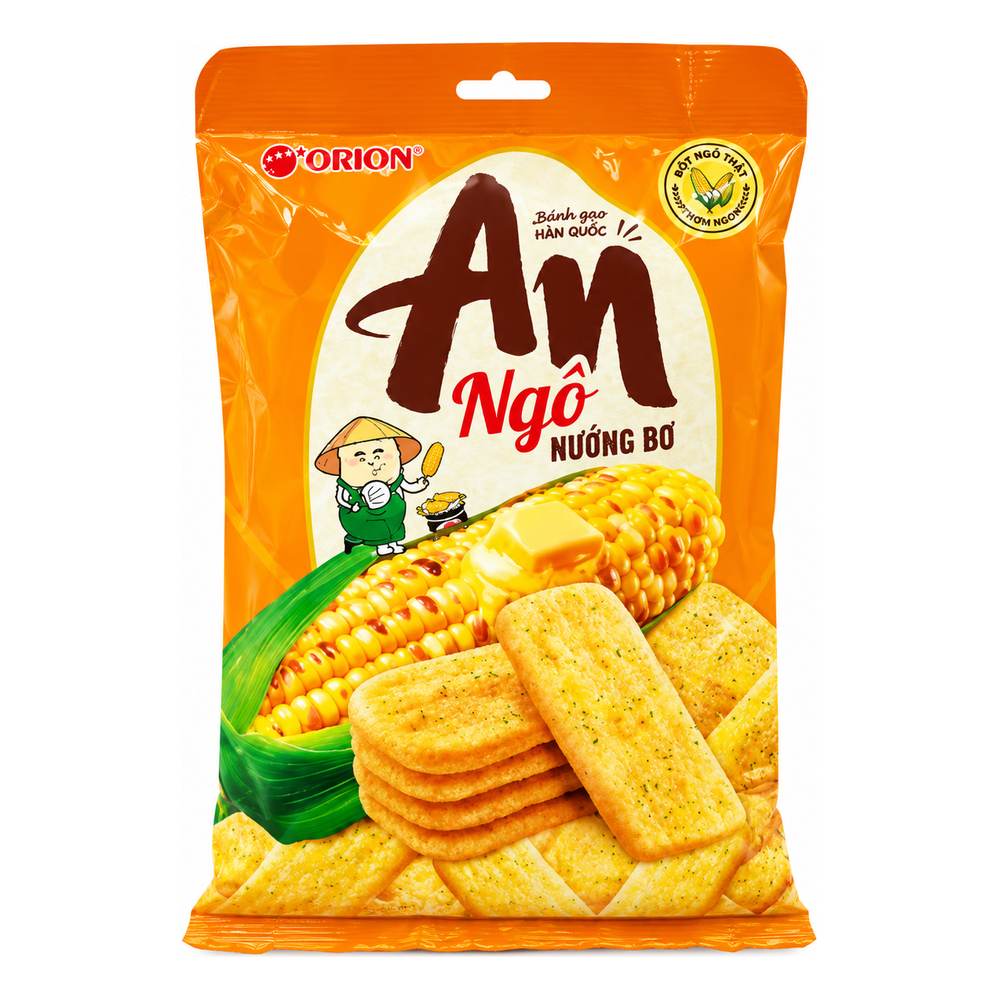 Bánh gạo nướng Orion An vị ngô 120 gr(16 gói*7,5gr)/20