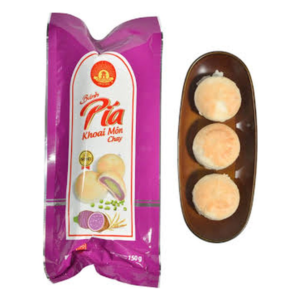 Bánh Pía chay khoai môn Bảo Minh 150gr (5*30gr).