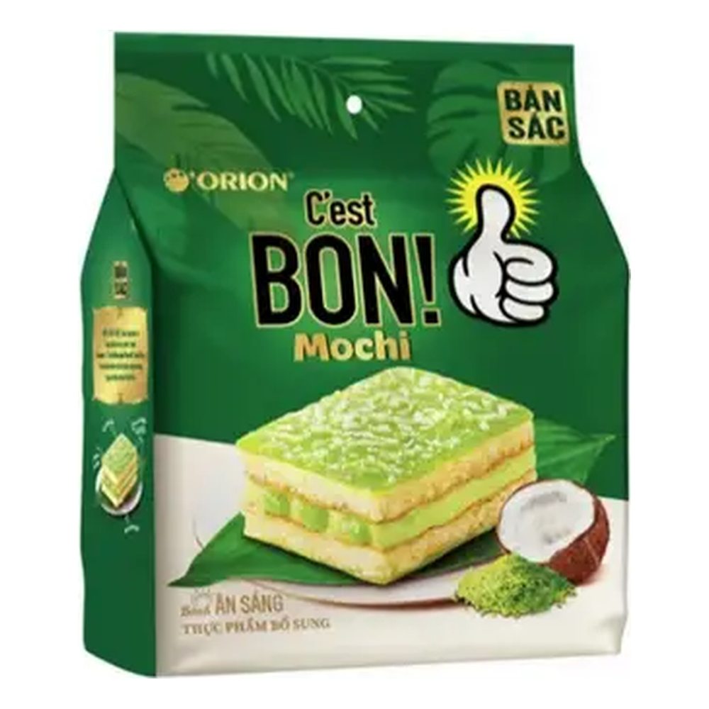 Bánh C'est Bon! Mochi cốm dừa 137,5gr/12