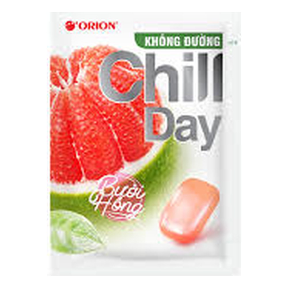 Kẹo Orion bưởi hồng Chill Day 56gr/20
