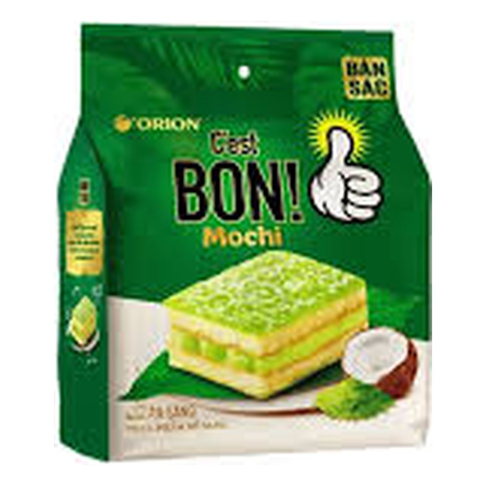 Bánh C'est Bon! Mochi cốm dừa 220gr ( 8 gói*27,5gr)/8