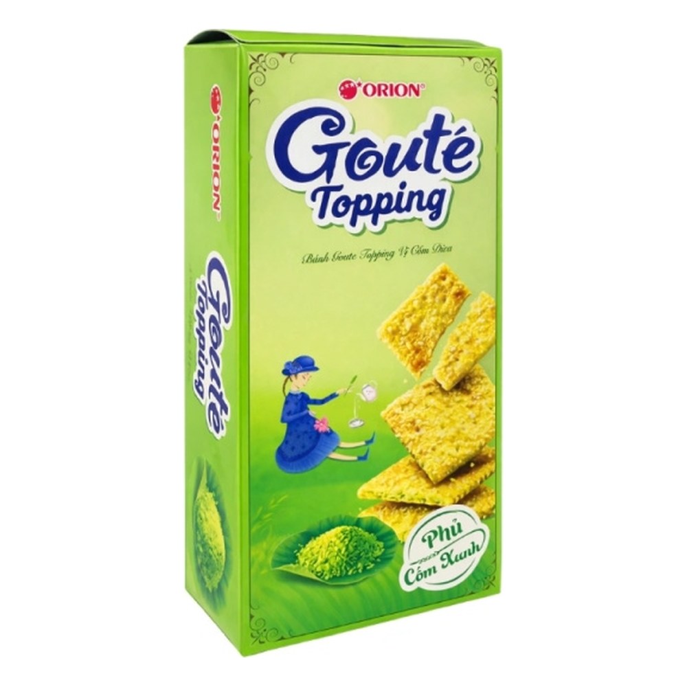 Bánh Goute vị cốm dừa 111,6gr (6 gói*18,6gr)/16