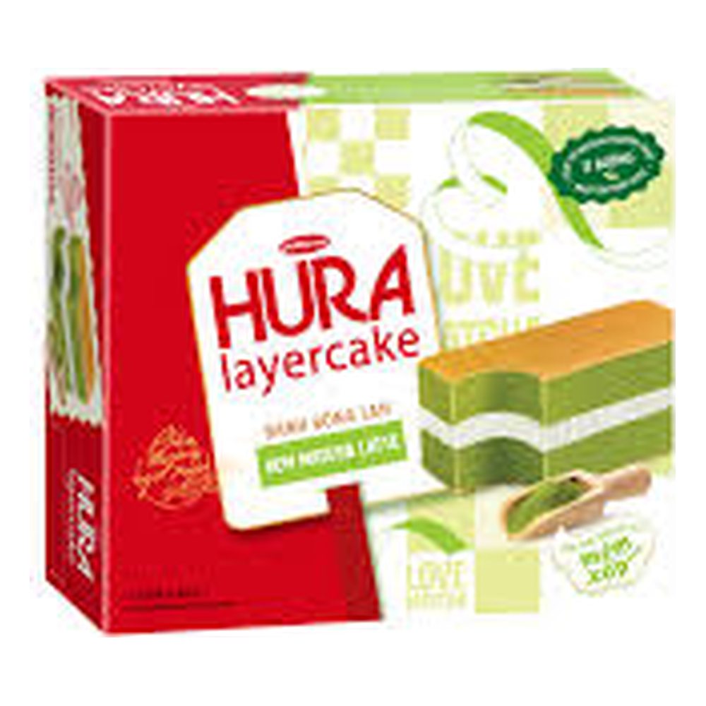 Bánh Hura layercake kem matcha latte HG 252gr/10