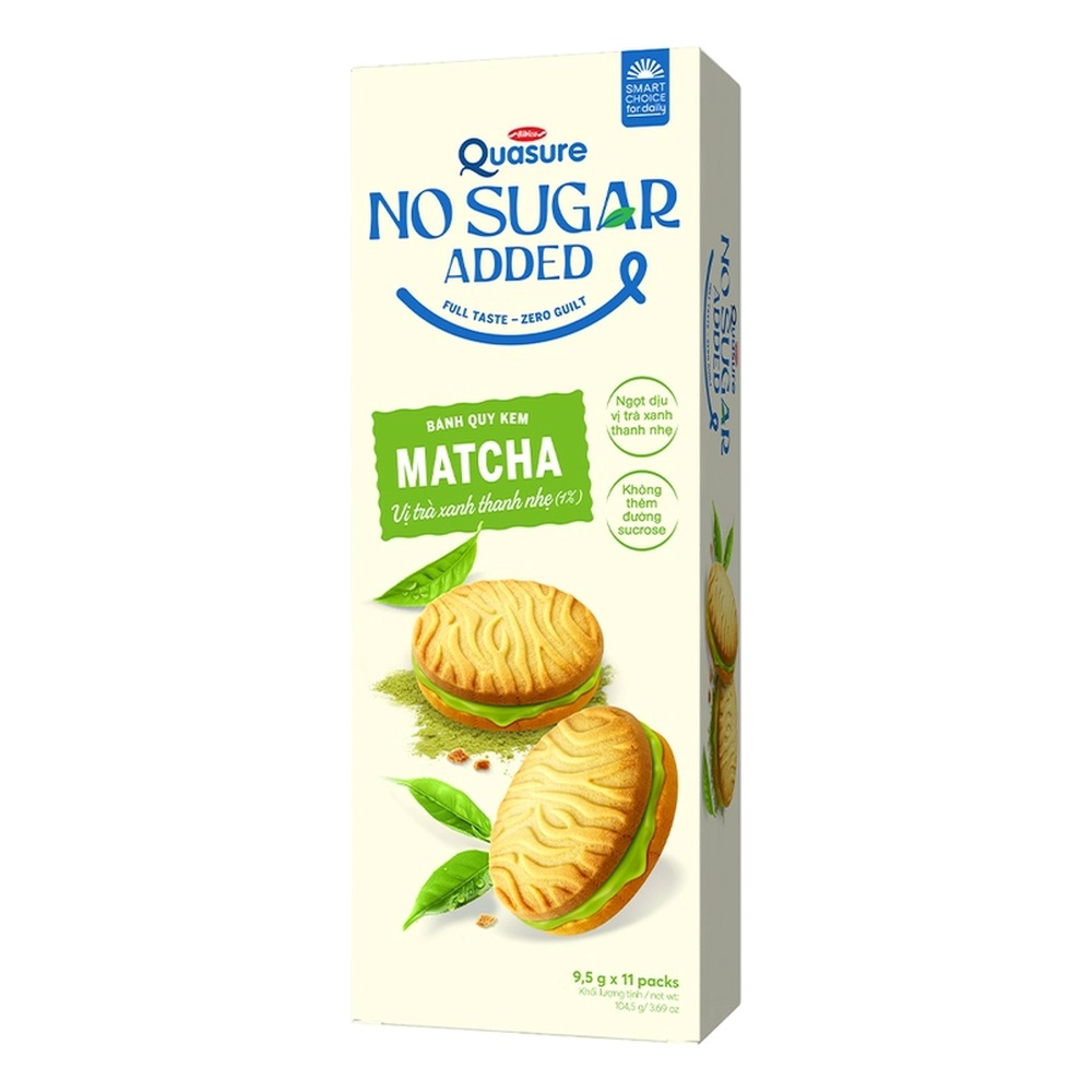 Bánh Quasure Sugar kem matcha 114gr/20