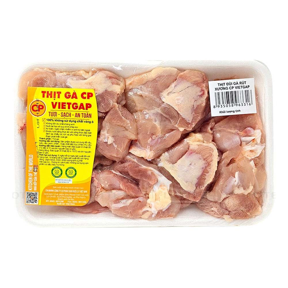 Thịt đùi rút xương CP 500g_GG