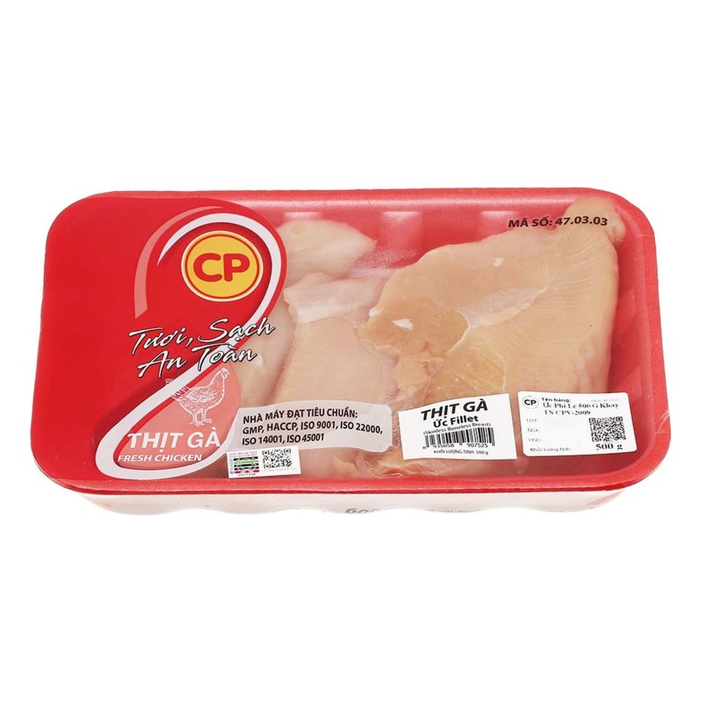 Ức gà trong CP 500g