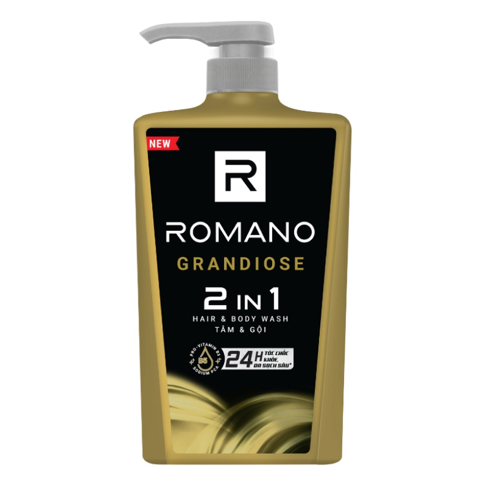 Tắm gội Romano Grandiose 650g