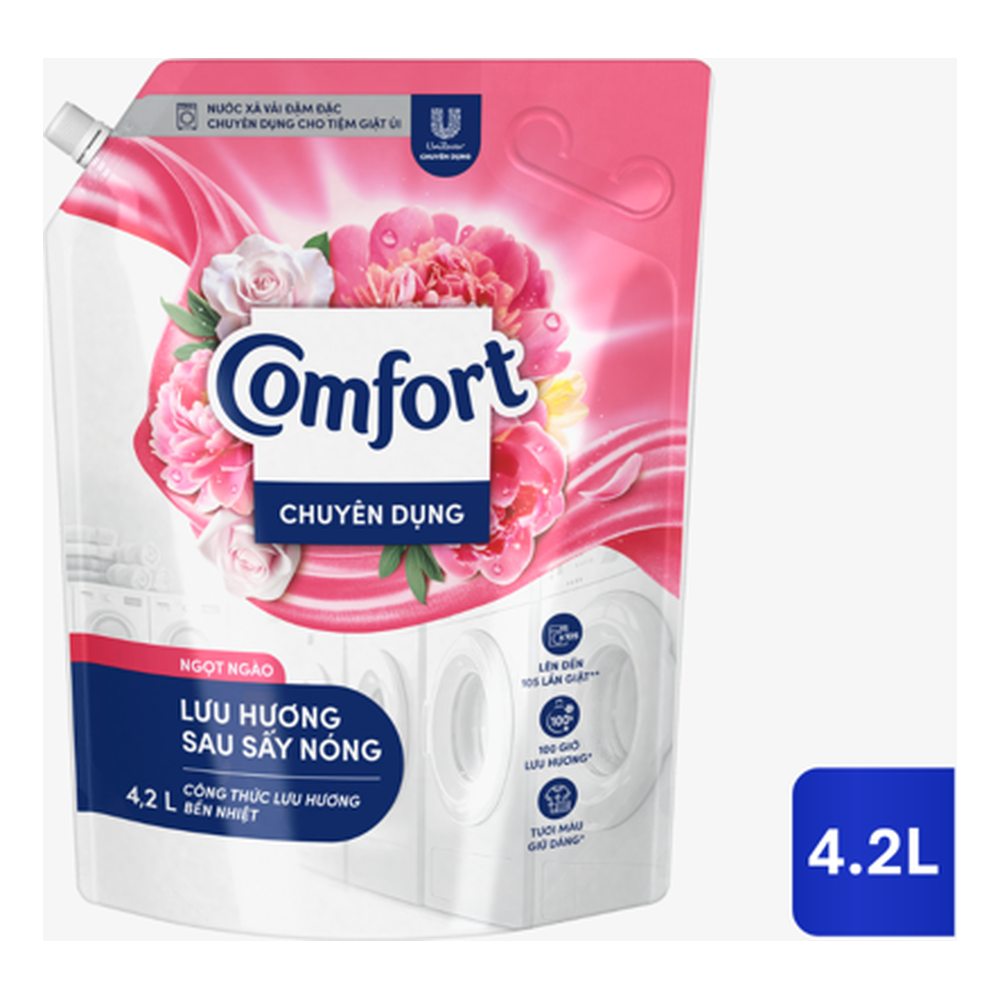 Nước xả COMFORT  chuyên dụng Hương Ngọt Ngào túi 4.2L/3