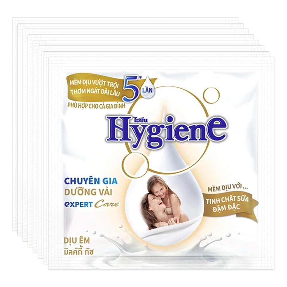 Nước xả vải Hygiene 20ml gói trắng/30 7182