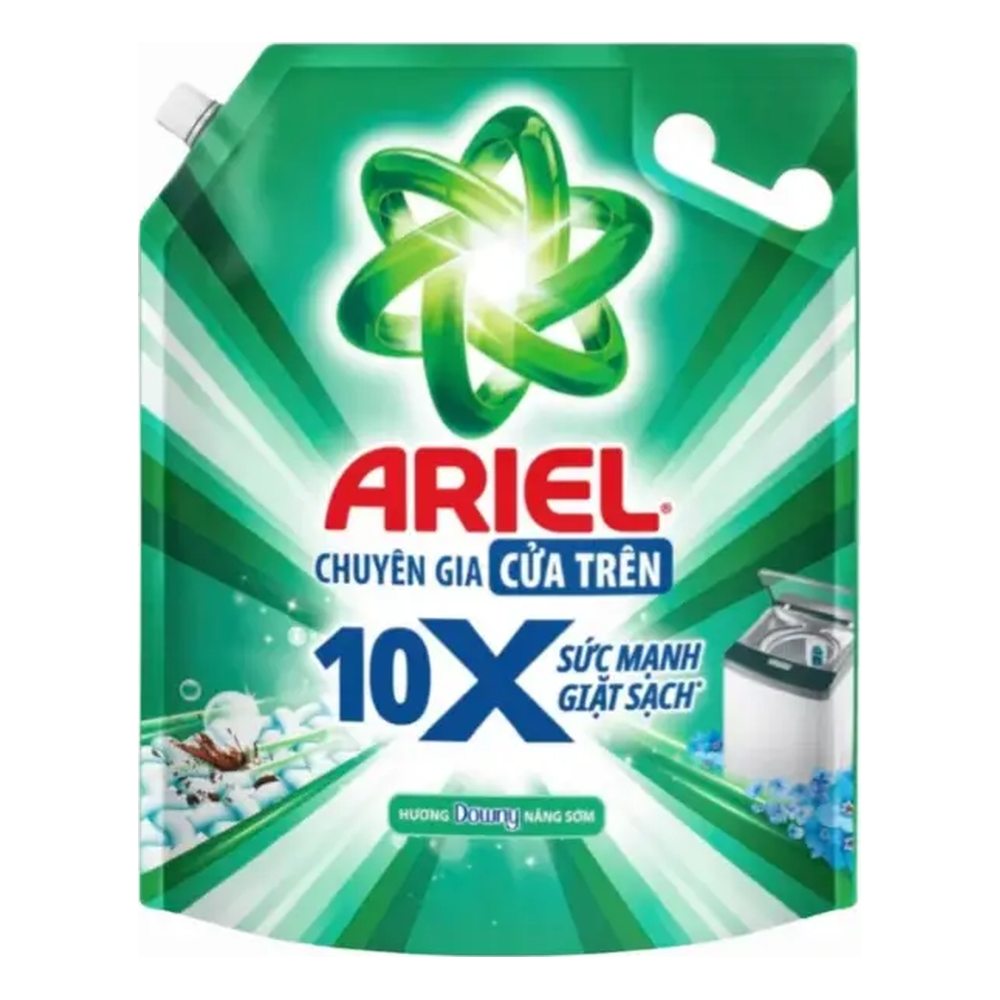 Ariel NG cửa trên giặt sạch 10X túi 2.9kg/4