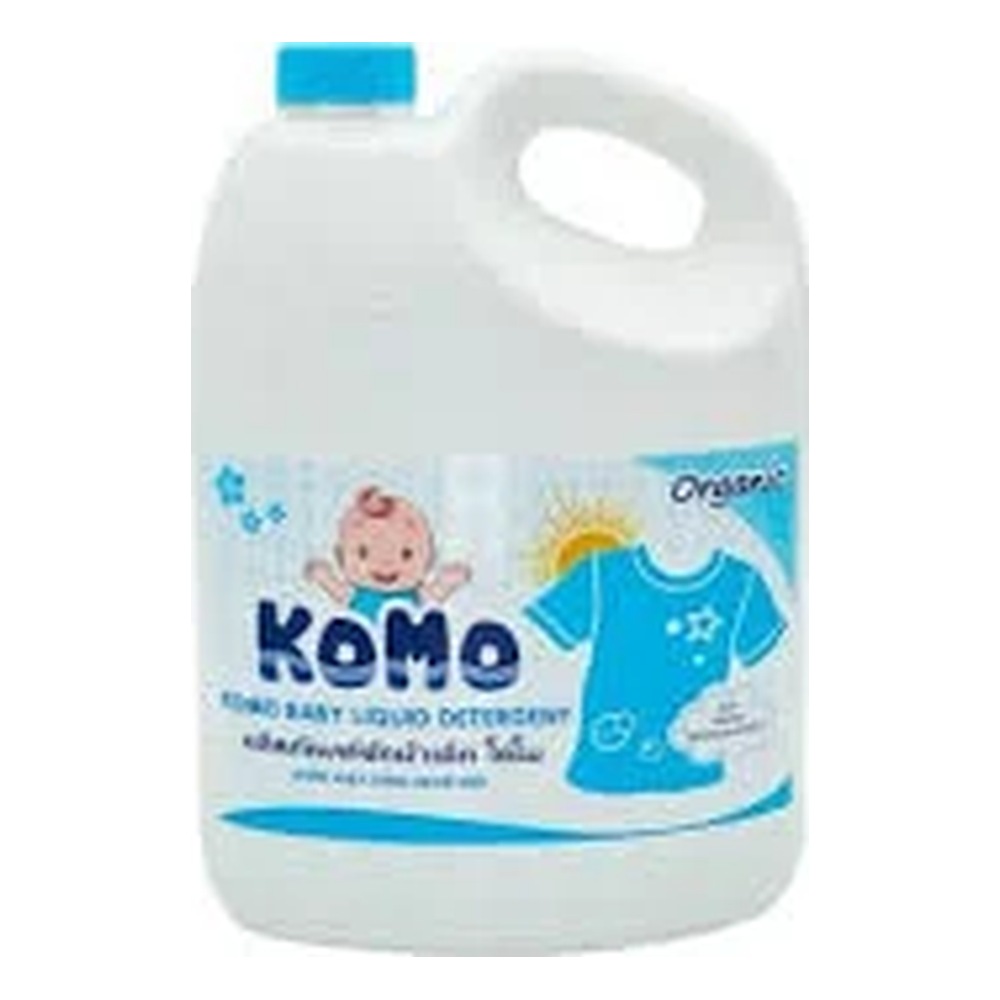 Nước giặt Komo xanh can 3L/4