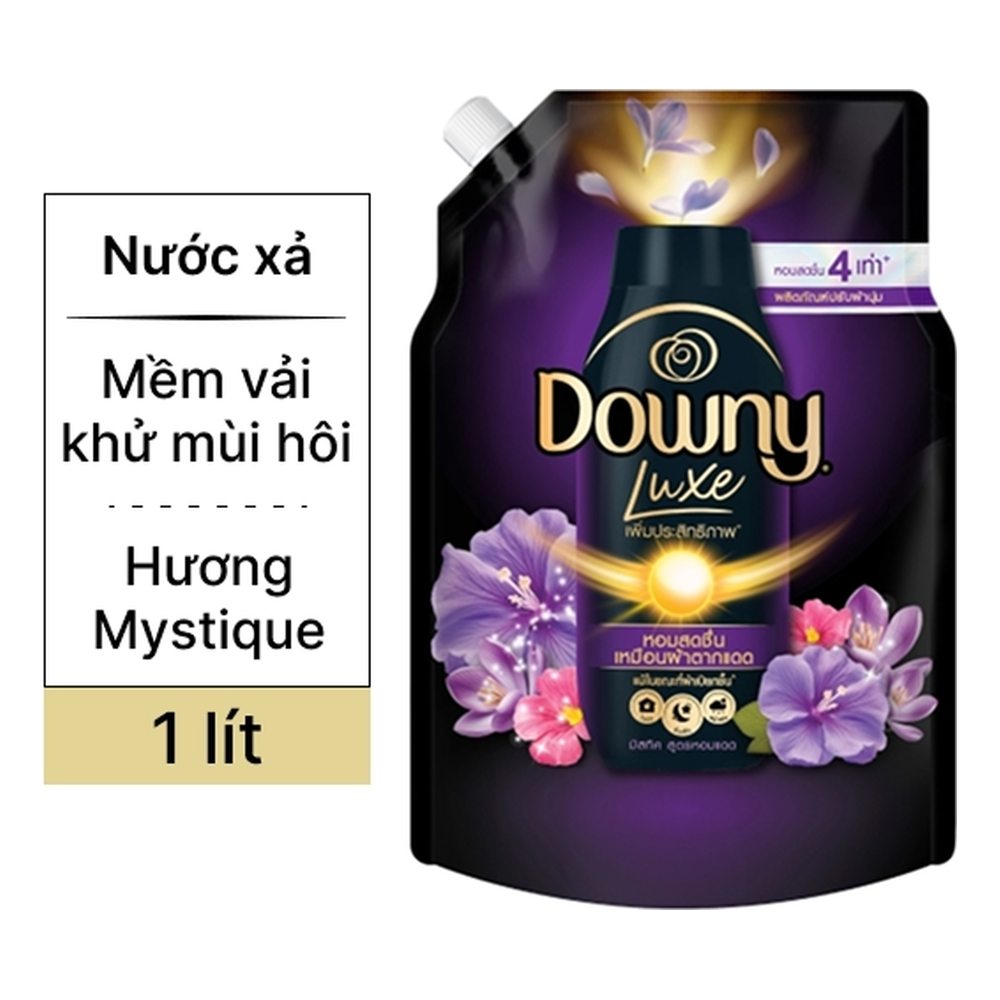 Nước xả vải Downy Luxe Mystique túi 1L/9