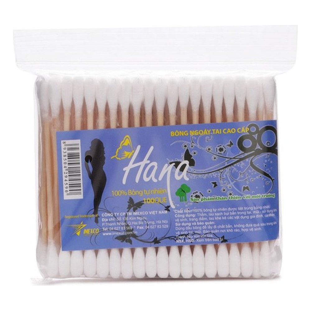 Bông tai Hana thân gỗ 100 chiếc