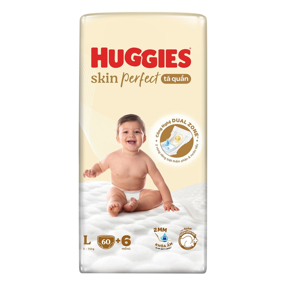 Tã quần Huggies Skin perfect L60