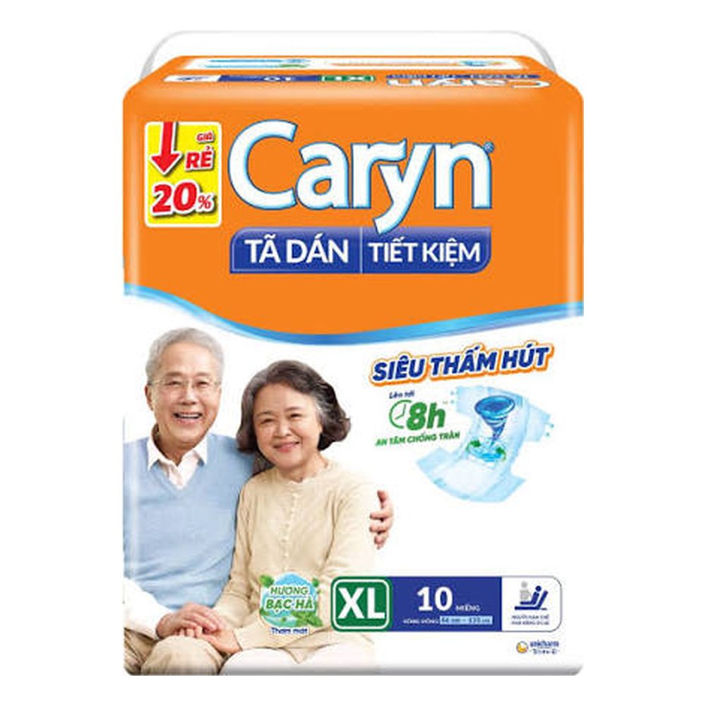 Tã quần Caryn TNL tiết kiệm XL10 - 2505F