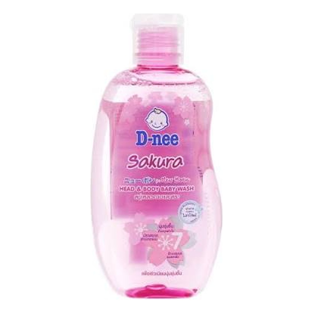 Sữa tắm gội trẻ em D-nee  hồng 200ml