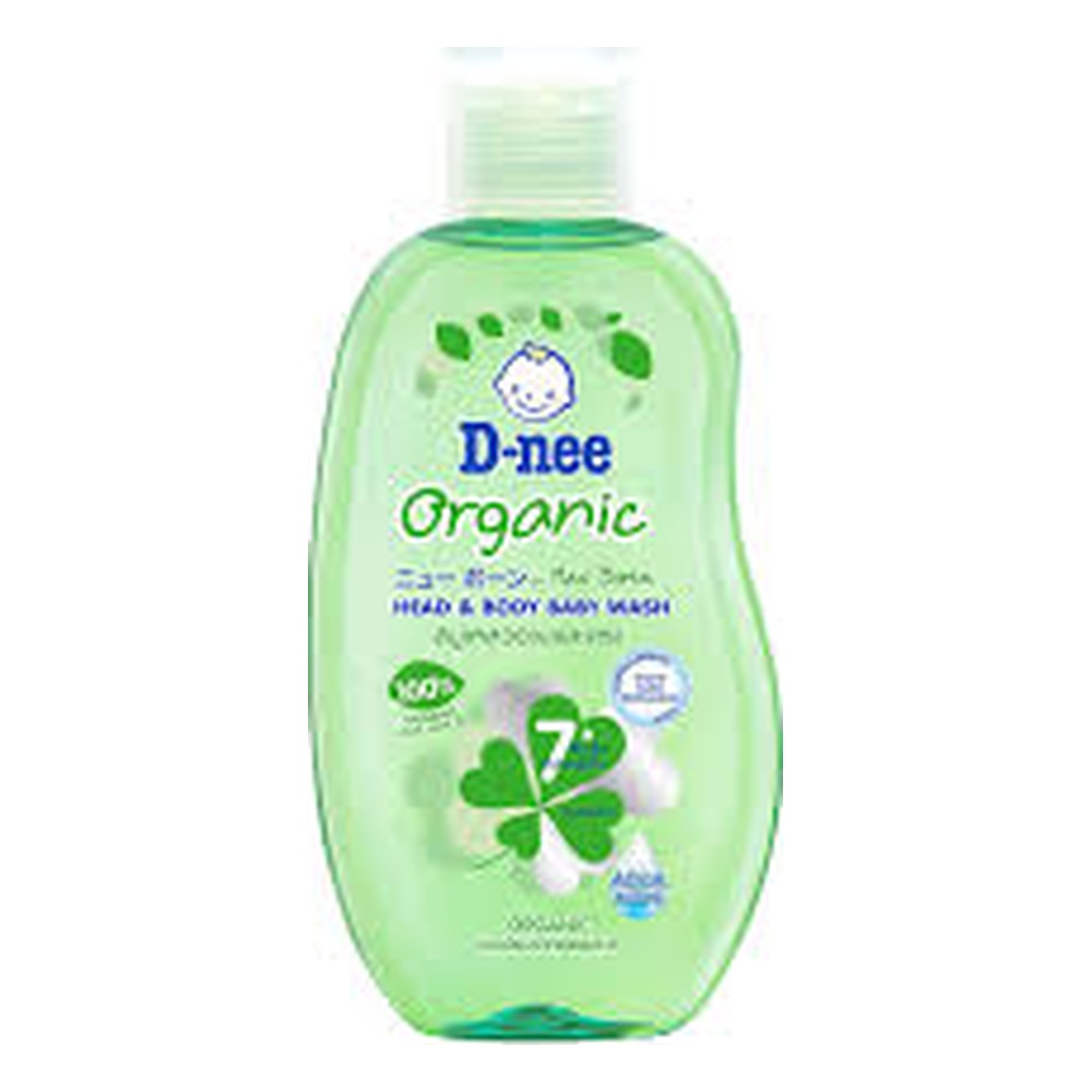 TG cho bé baby D-nee Organic (<3T) xanh lá 180ml/24