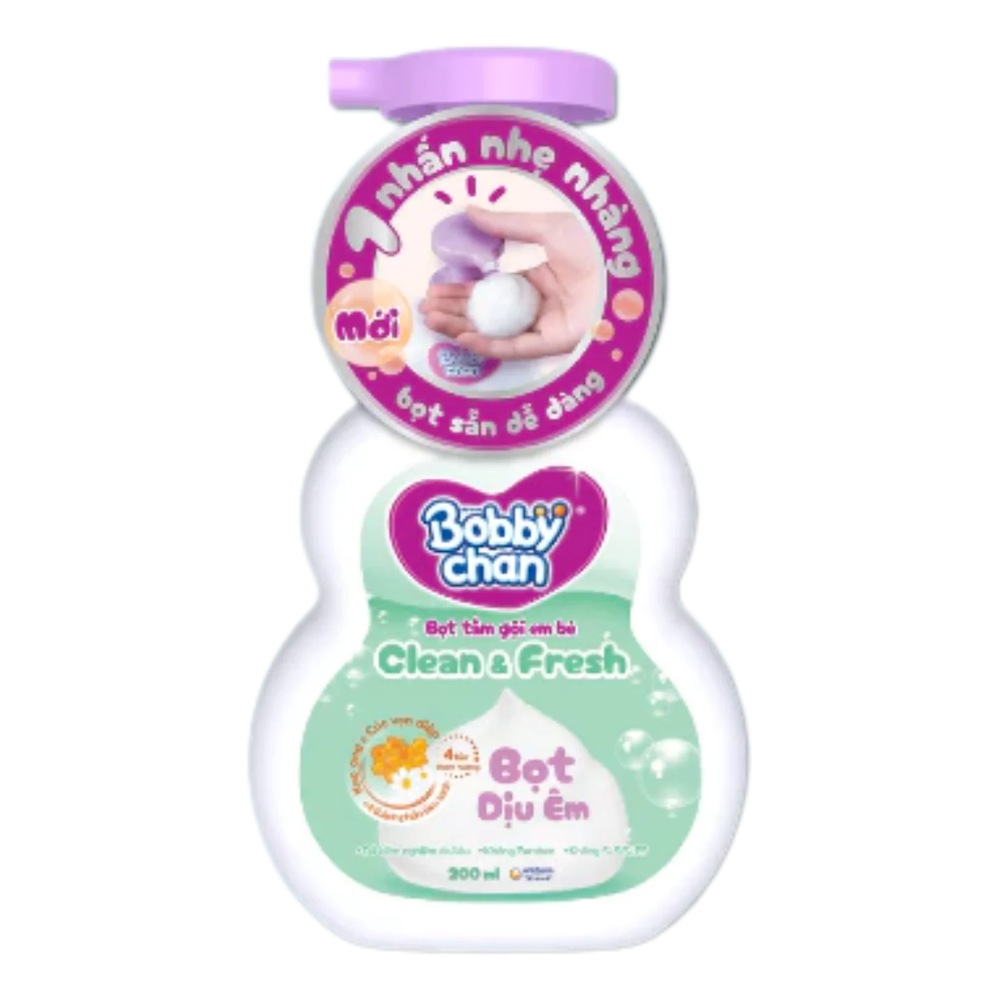 Bọt tắm gội EBBC Clean & Fresh 200 ml -IF2507