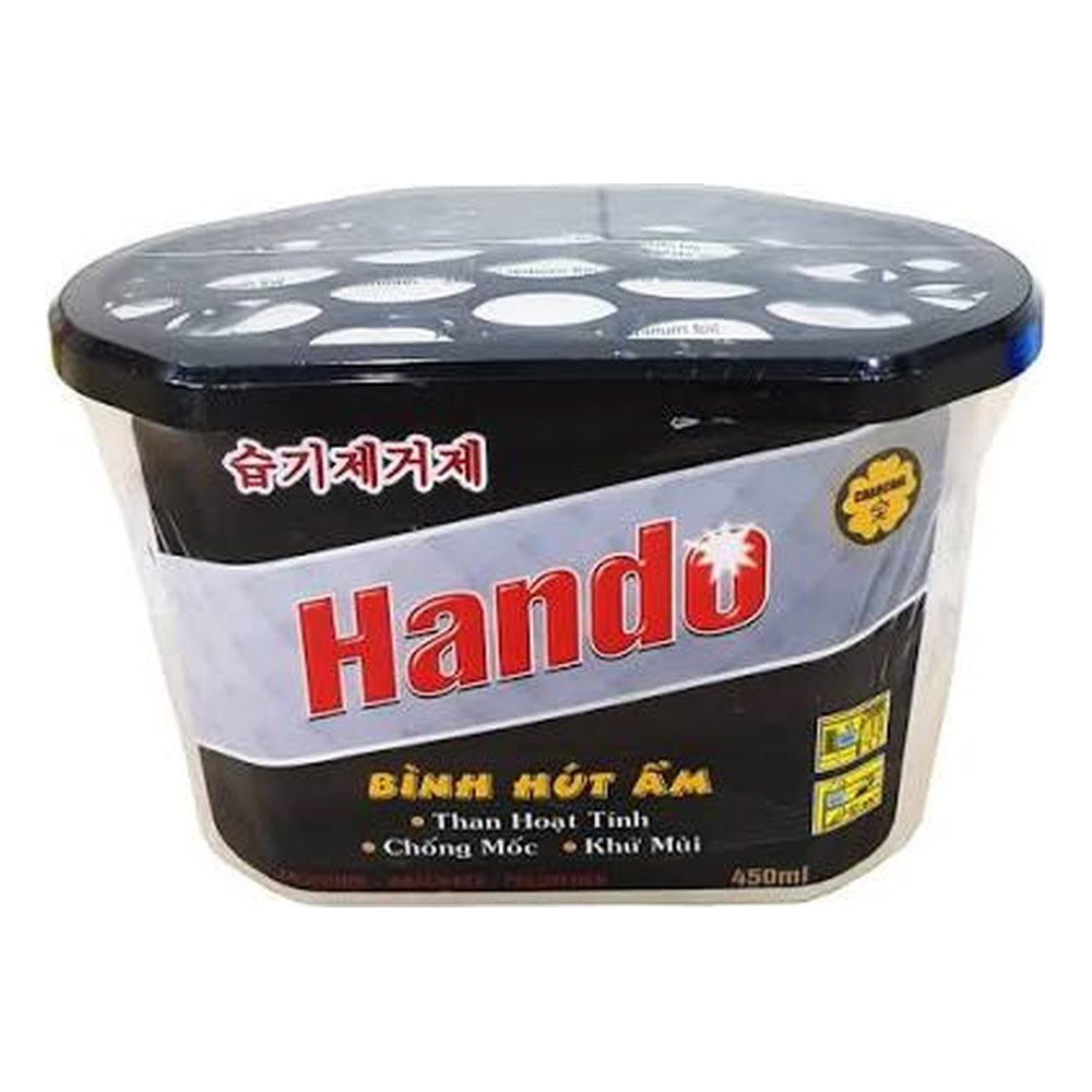 Bình hút ẩm Hando thanh hoạt tính 450ml /24