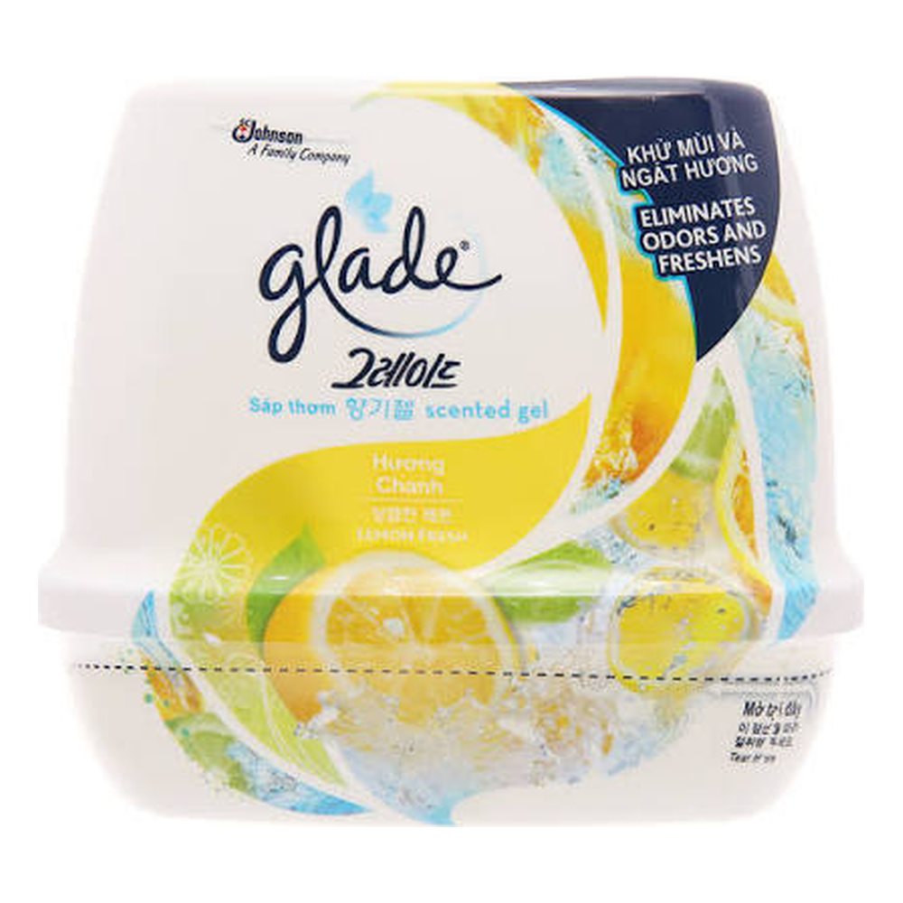 Sáp thơm Glade hương chanh 180gx2hộp/6