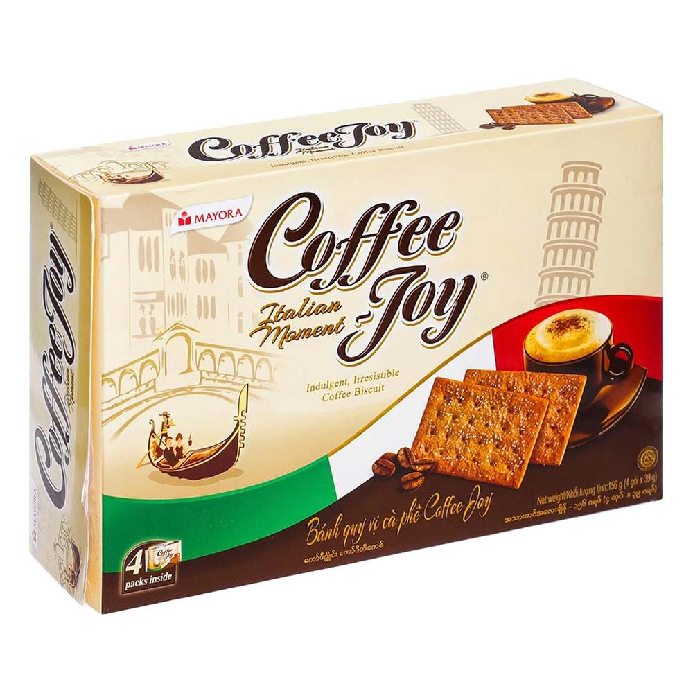 Bánh quy vị cà phê Coffeejoy 156gr/24