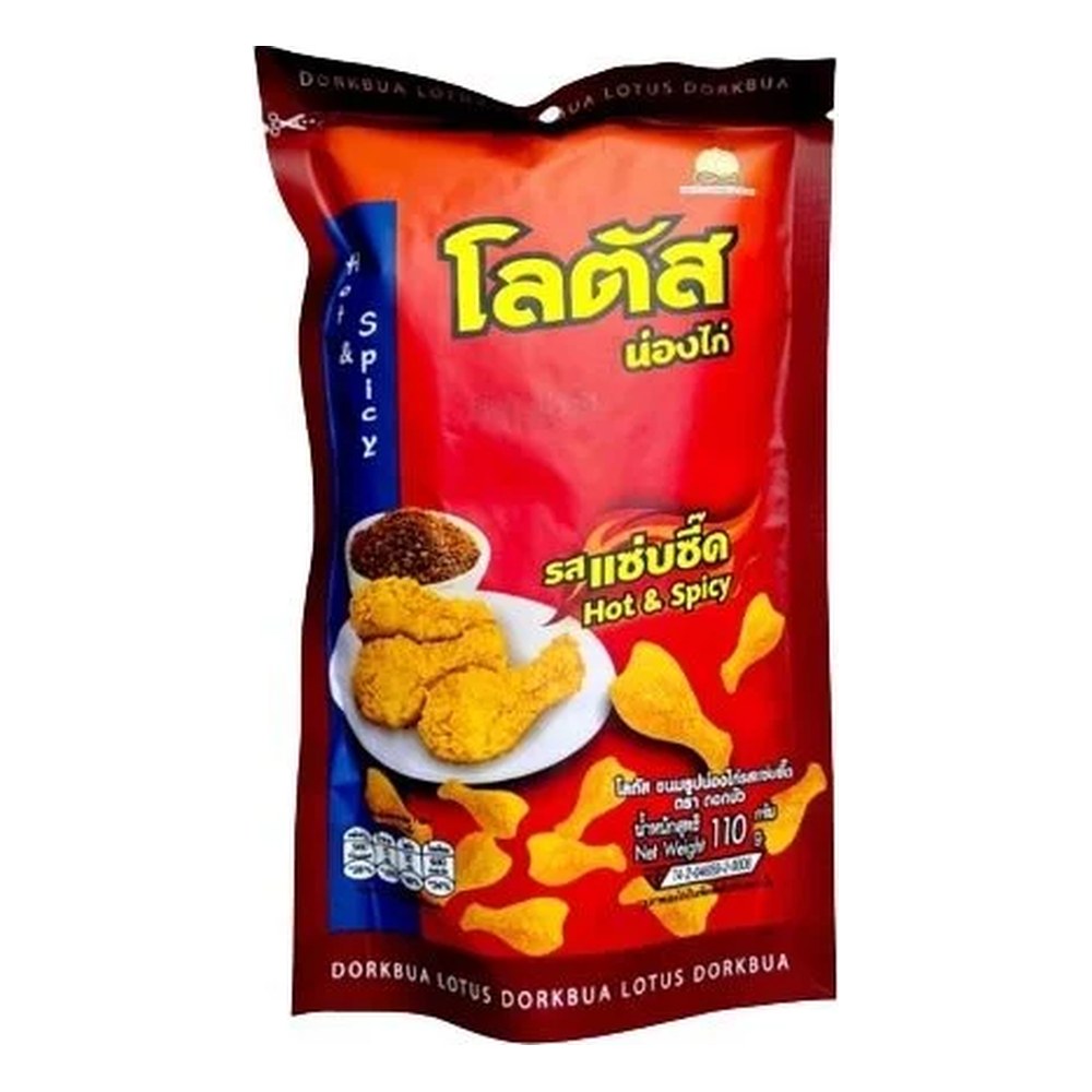Bánh que đùi gà vị cay Dorkbua Brand 110gr/36