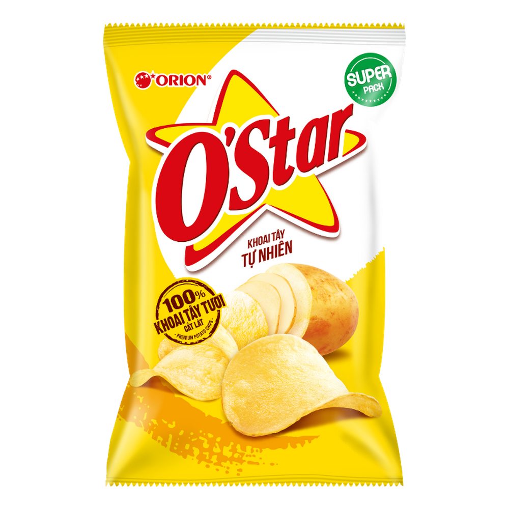 Bim Bim O'Star vị nhiên 55gr