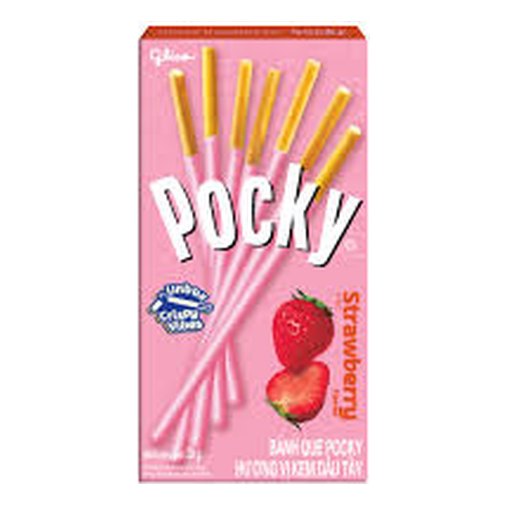 Bánh que Pocky vị dâu 38gr/10