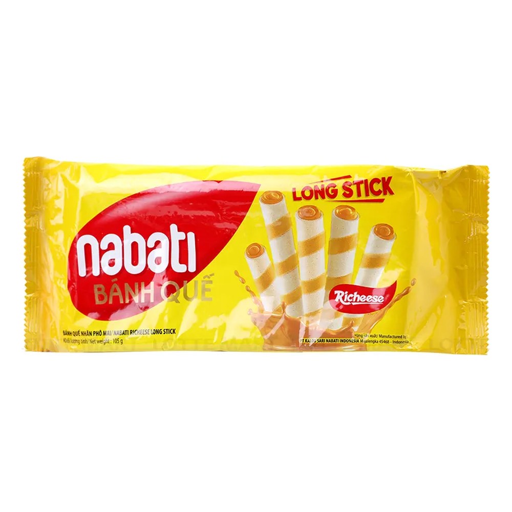 Bánh quế Nabati nhân phô mai 105gr