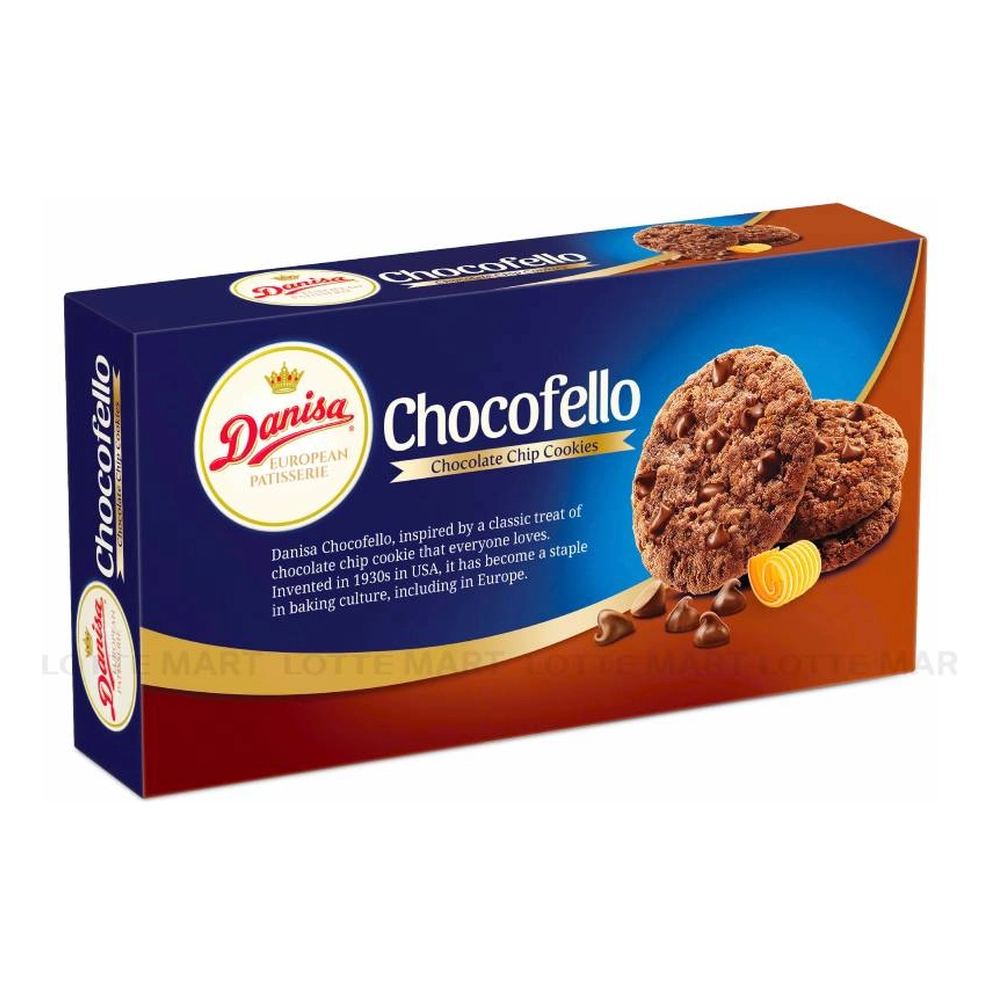 Bánh chocolate chip Danisa Chocofello 150g/24