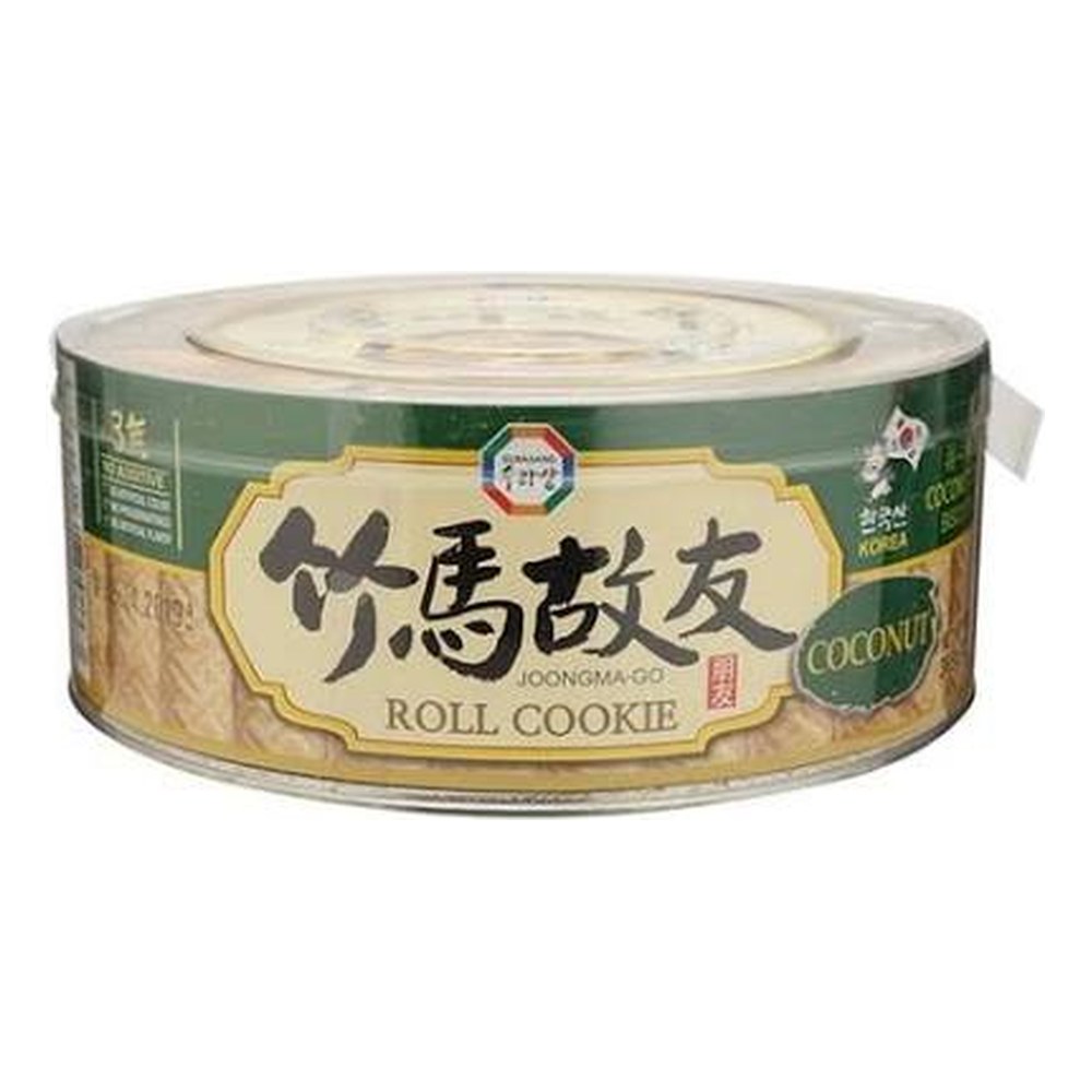 Bánh quy cuộn Joongma-Go Hàn Quốc vị dừa 365gr/12